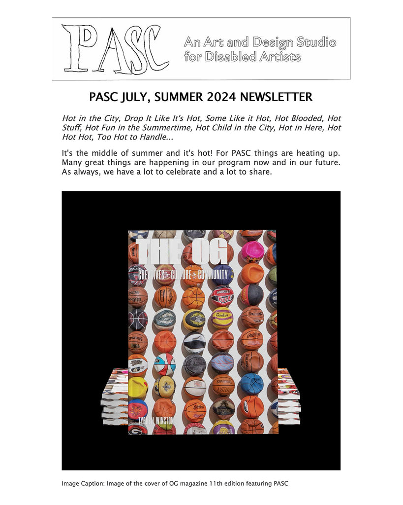 PASC July Newsletter