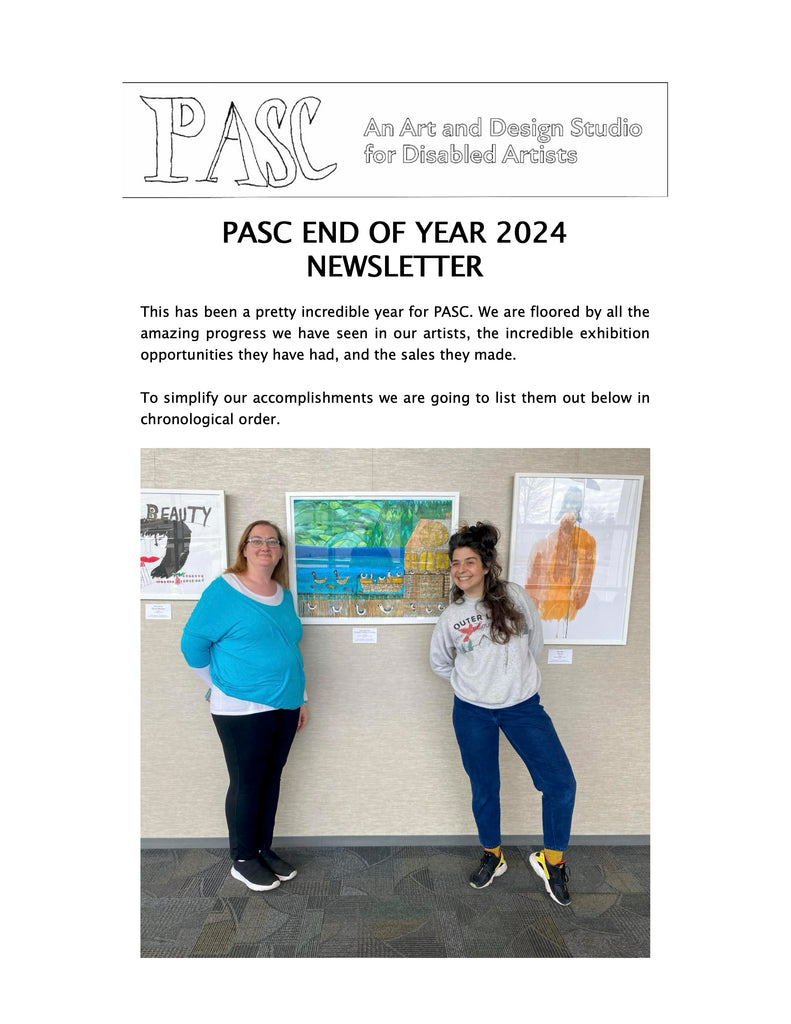 PASC's 2024 End of the Year Wrap Up Newsletter