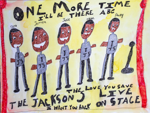 Jackson Five Live On Stage, by Ashley Hawkins