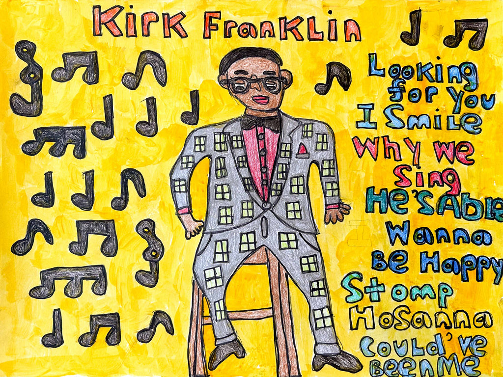 Kirk Franklin, by Thomas Saunders
